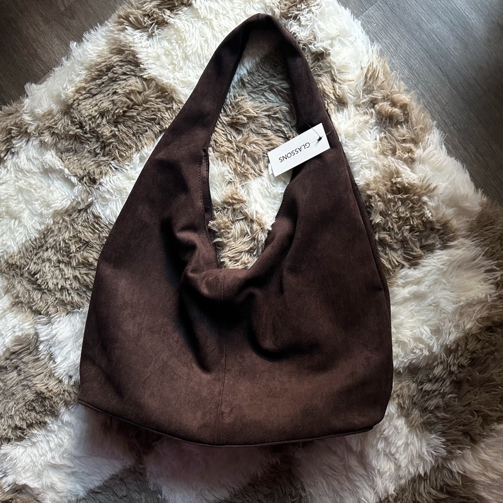 Glassons Oversized Suede Slouchy Tote Bag
